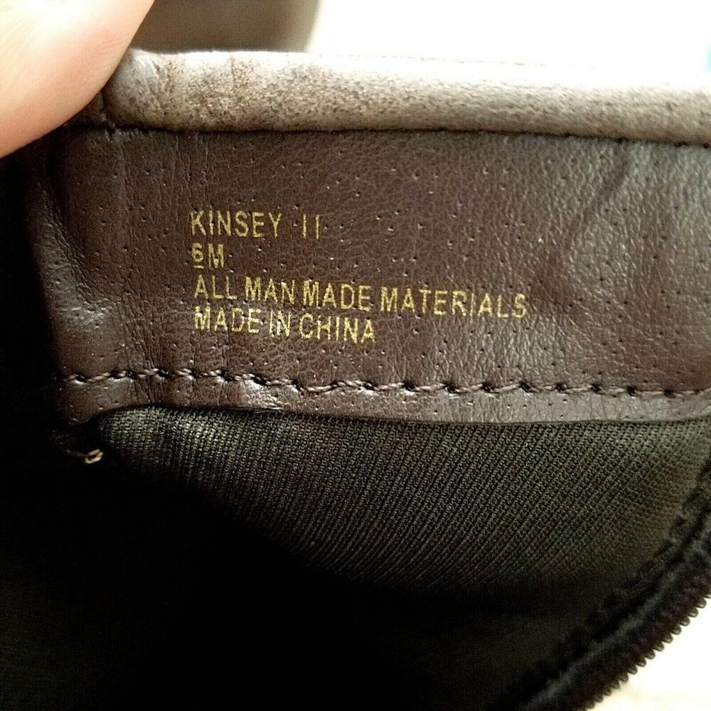 Falls Creek Womens Kinsey  Sz 6 M Brown  2" Heeled Ankle Boot Booties - Picture 6 of 10